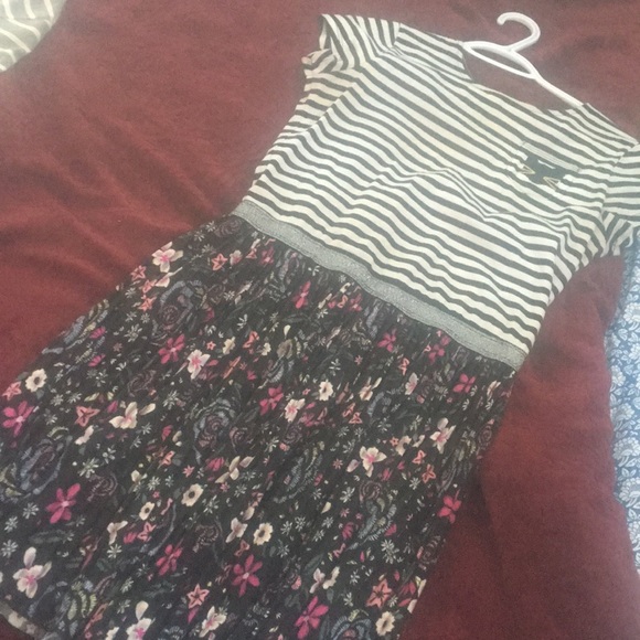 Jessica Simpson Floral Striped Dress - Picture 1 of 1